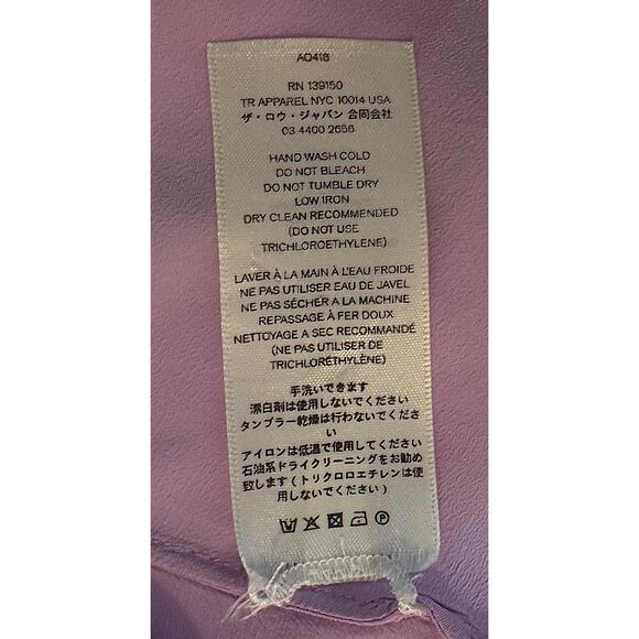 The Row Slip Dress Purple Sleeveless with Square Neckline - Picture 5 of 5